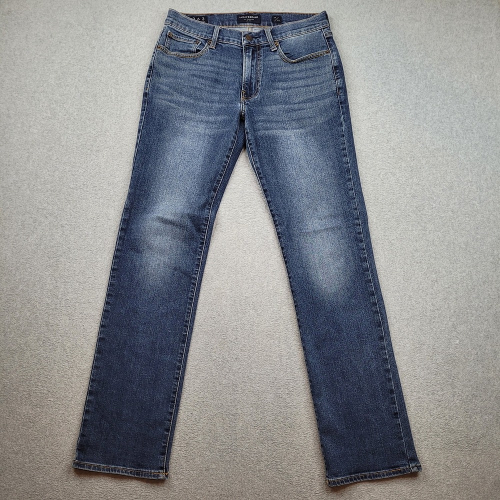 Lucky Brand 363 Vintage Straight Mens 29x32 Blue Denim Jeans